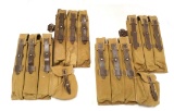 2 Sets of MP40 Mag Pouches marked CnY 1940 and Waffenamt WaA47