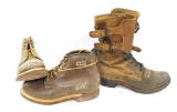 2 Pair of Reenactment US Army Boots
