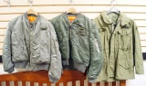 3 Vietnam Era jackets