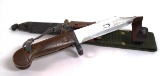 Romanian AK Bayonet w/ Scabbard - Both Matching Serial #s
