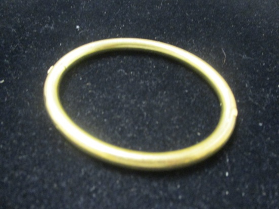 14k Gold Bangle Bracelet