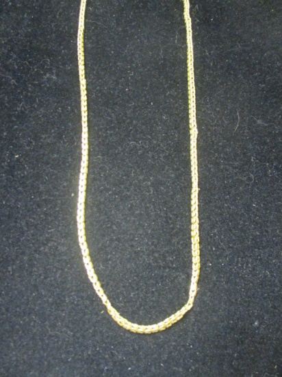 14k Gold 22" Chain