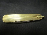 14k Gold Pocketknife- Engraved RCG