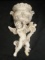 Plaster Cherub Wall Planter