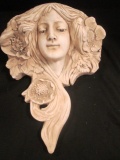 Plaster Woodland Nymph Wall Planter