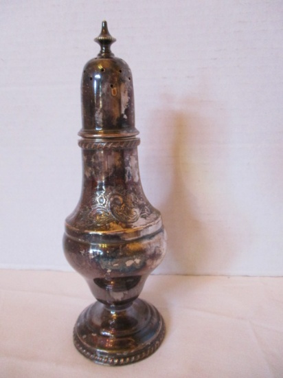 19th C English Silver Plated Sugar Shaker