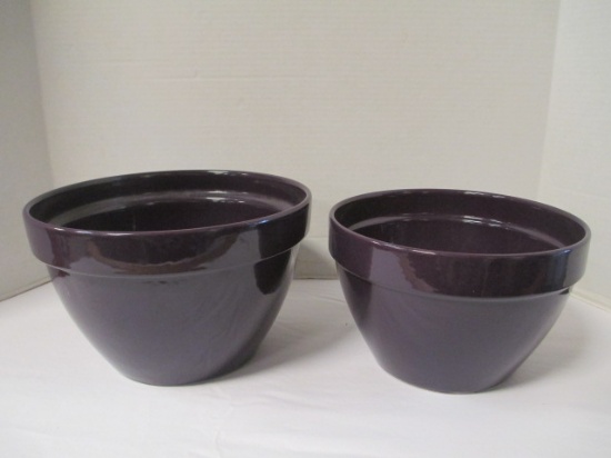 2 Mixing Bowls Made in Portugal