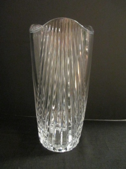 Tall Crystal Vase