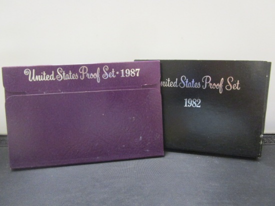 2 US Proof Sets