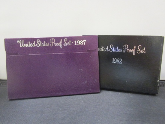 2 US Proof Sets