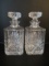 Pair of Crystal Decanters