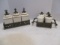 Graci Condiment Jars and Canisters in Metal Holders