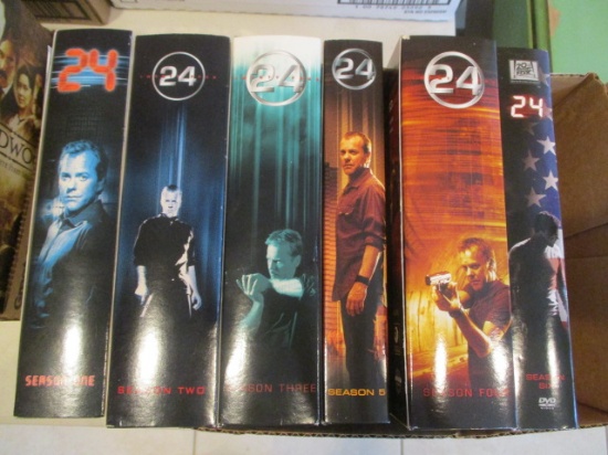 DVD Sets of "24" Seasons 1-6