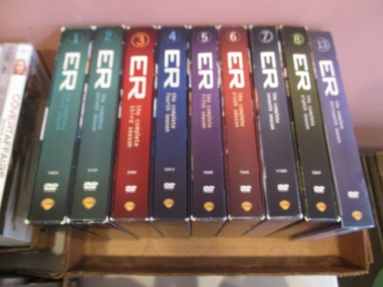 DVD Sets of  "ER" Seasons 1-8 and Season 13
