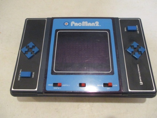 Vintage Entex Electronics PacMan2 Hand Held Game