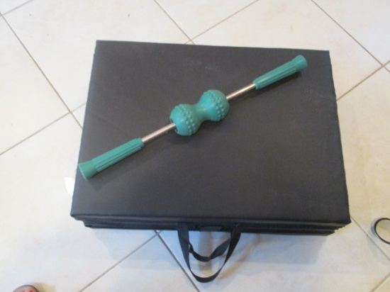 Nikken MagCreator Massage Roller and Folding Exercise Pad
