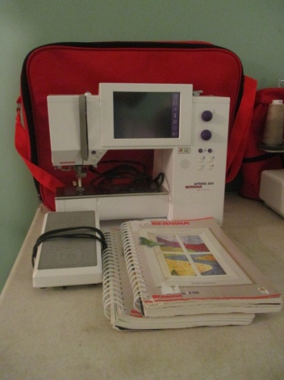 Bernina Arista 200 Sewing Machine, Carry Bag and Instructions