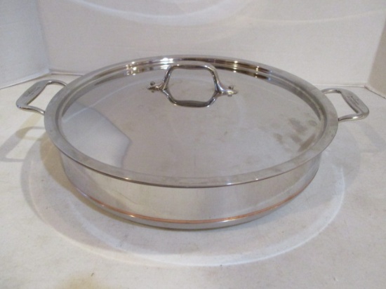 All-Clad Copper Core 6 Qt. All Purpose Pan with Lid