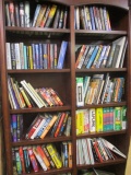 Bookcase of Novels and Computer Software