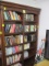 Lighted Adjustable Wood Bookcase