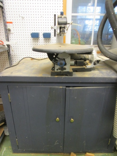 Dremel Scrolling Saw and Cabinet