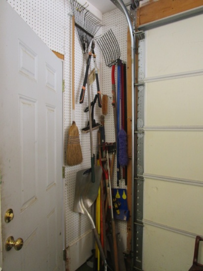 Corner Lot of Yard Tools