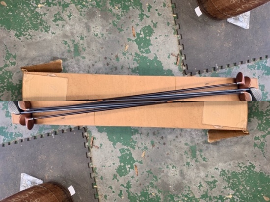 Lot of Golf Clubs