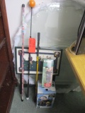 Golf Items-Swing Trainer, TV Stand, Bottle Caddy, Cooler, etc.