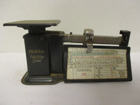 Vintage Triner Airmail Accuracy Postal Scale