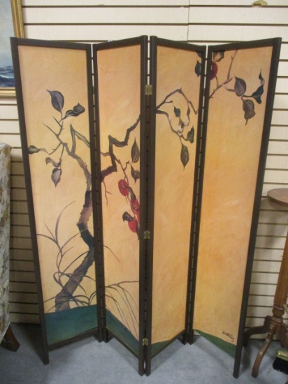 4 Panel Folding Screen