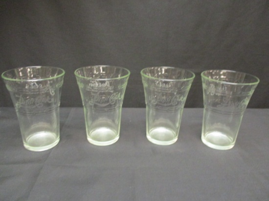 Vintage Pepsi Cola Fountain Drink Glasses