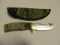 Nice & New Frost Cutlery Hunting Gut Hook Knife in Sheath