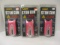 3 NIB 800,000v Sabre Stun Guns for Personal Defense