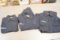 3 Black Security Shirts - Dickies, S/S-RG/M