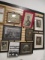 8 German Nazi Framed Pictures - Hitler, Heer Soliders, & More