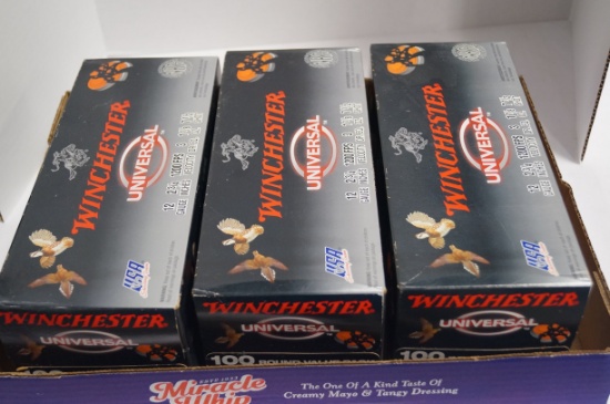 300 Shells of Winchester Universal 12ga. 2-3/4" Boxed
