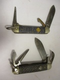 2 Vintage Pocket Knives - Camillus Cub Scouts BSA & Military Ulster