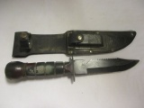 Survival Fighting/Hunting Knife in Sheath