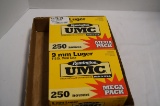 500rds. Of Remington UMC 115gr. Metal Case FMJ Ammo