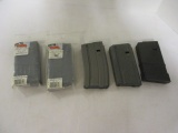 5 AR15 20rd. Magazines