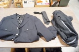 Black Police Artcraft Blazer, Pants, & Clip-On Tie