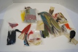 Large lot of Feathers & Doll Hair for Fly Fishing