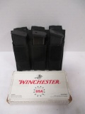 3- .40 S&W Magazines + 50rds. Winchester .40 S&W 180gr. JHP