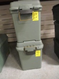 2 Large Cabela's Ammunition Boxes