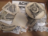 Box of Assorted Paper Tags for German Items