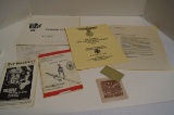 Interesting Lot of German Nazi Paperwork & Documents
