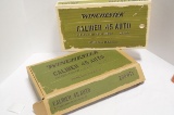 Nice Winchester Caliber .45 Auto Wooden Ammo Box