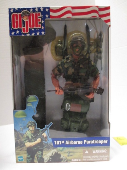 2002 Hasbro "101st Airborne Paratrooper" G.I. Joe in Original Package