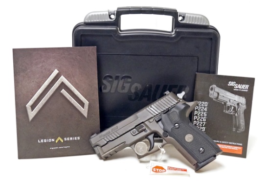 NIB Sig Sauer P229 .357 SIG Legion Compact Semi-Automatic Pistol in Case