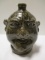 Lanier Meaders Face Jug with Blue Eyes